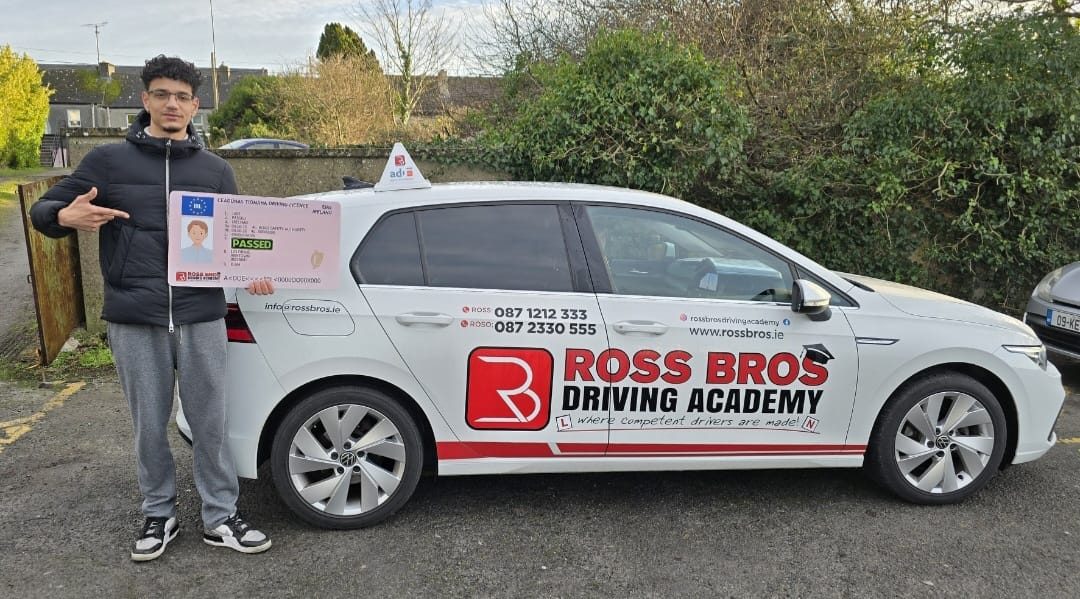 White VW Golf tuition car in Roscommon