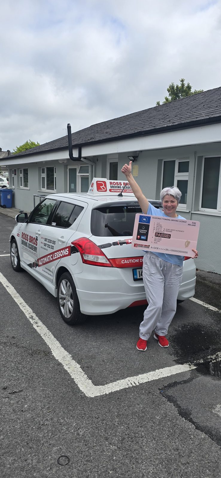 Recent driving test pass